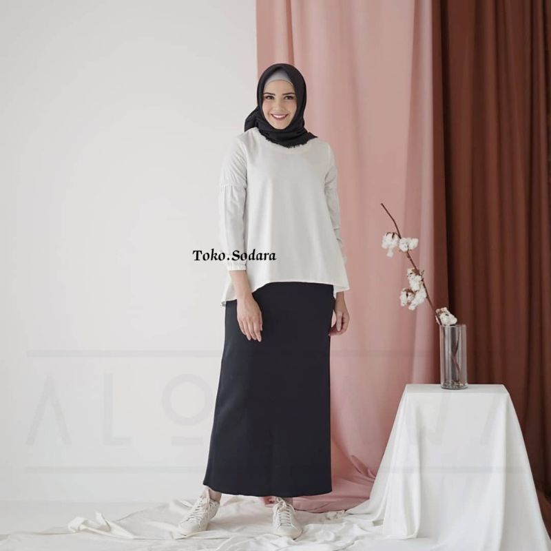 ROK SPAN SCUBA // ROK PANJANG TEBAL // ROK WANITA // ROK PREMIUM // FLASH SALE