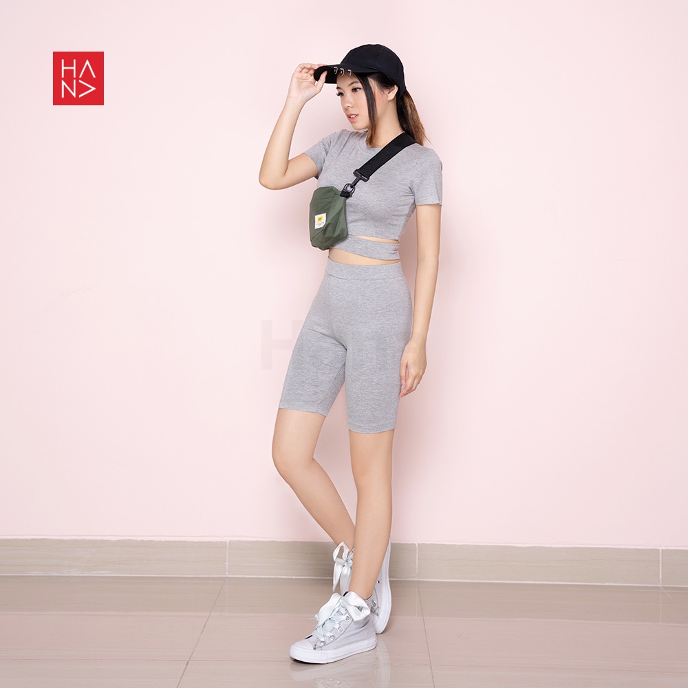 Hana Fashion - Pevita Short Pants Wanita Biker Short Pants - SP095