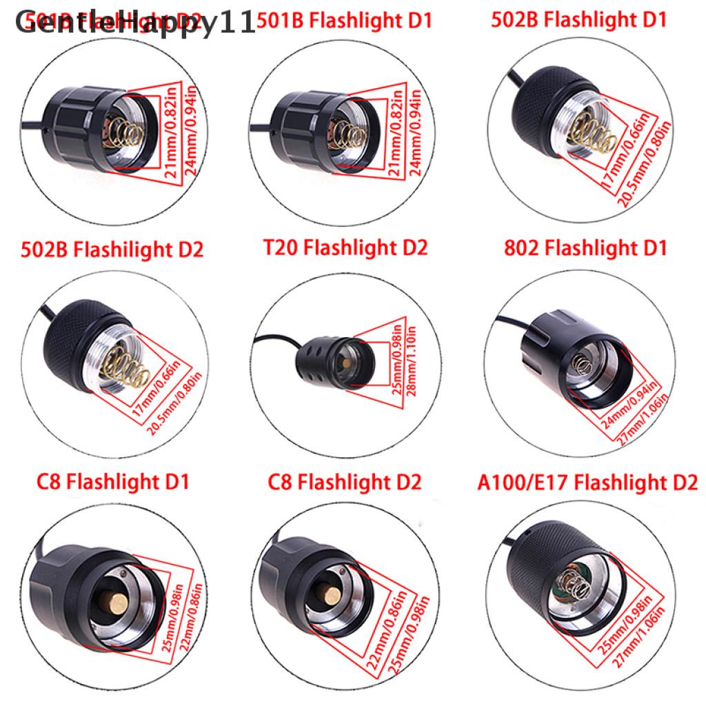 Gentlehappy 9model Pressure Switch Controller Senter Torch Lampu Saklar Ekor Tikus