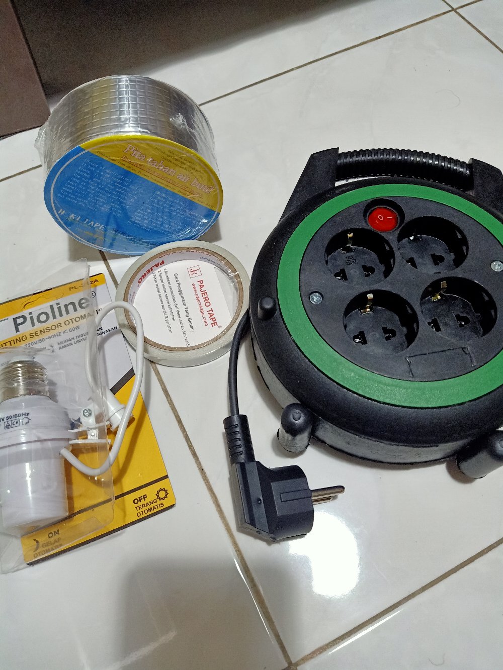 Isolasi Aluminium Anti Bocor Semen 5cm X 4m Kuat / Lakban Semen / Plakban / Selotip