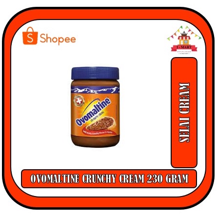 

OVOMALTINE CRUNCHY CREAM 230 GRAM SELAI COKLAT