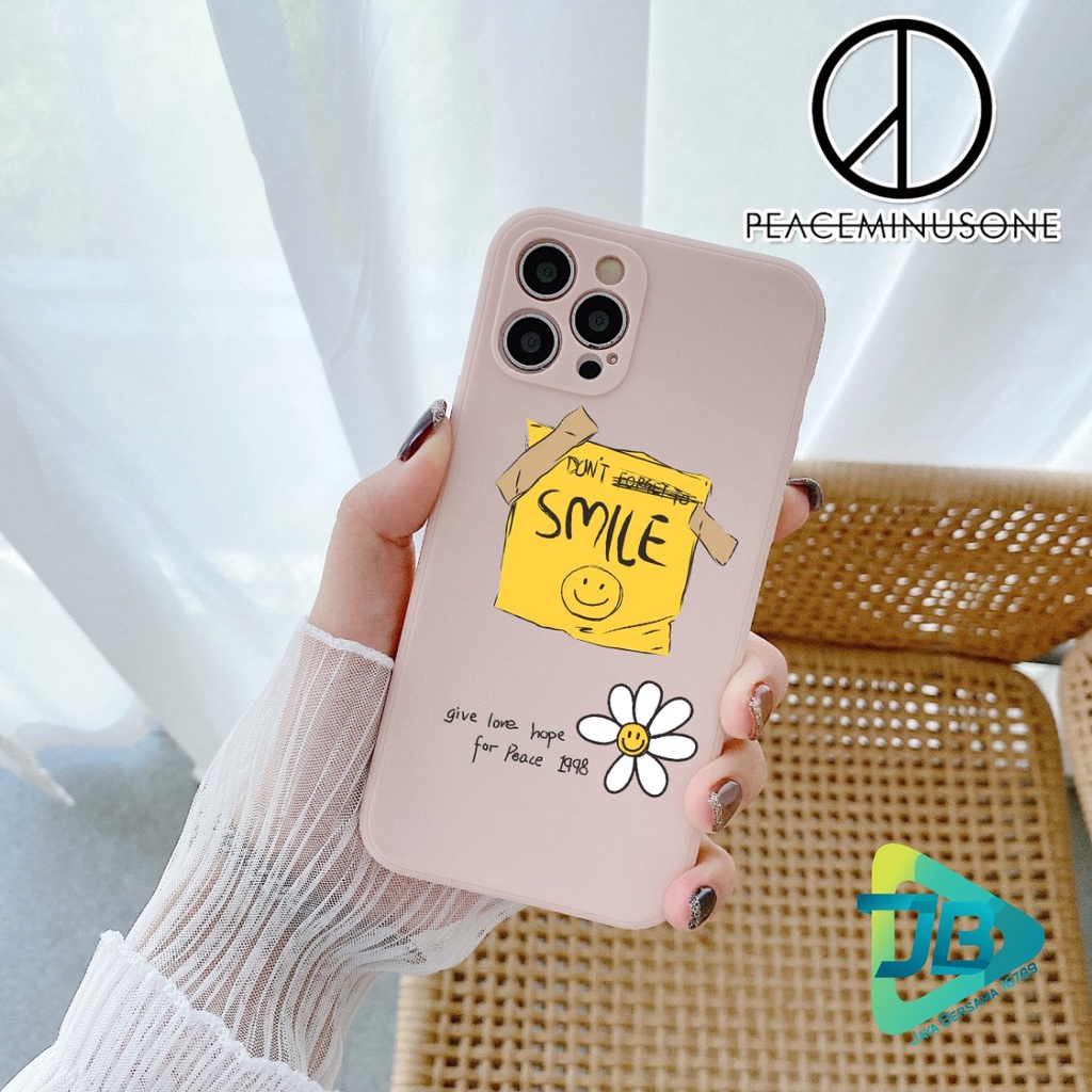 CASE CASING SOFTCASE SILIKON MACARON PELINDUNG KAMERA PEACEMINUSONE OPPO VIVO SAMSUNG XIAOMI REALME IPHONE ALL TYPE JB5534