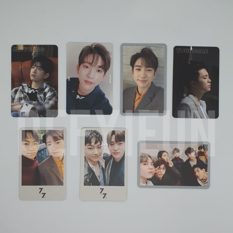 GOT7 PHOTOCARD - 7 FOR 7 ALBUM