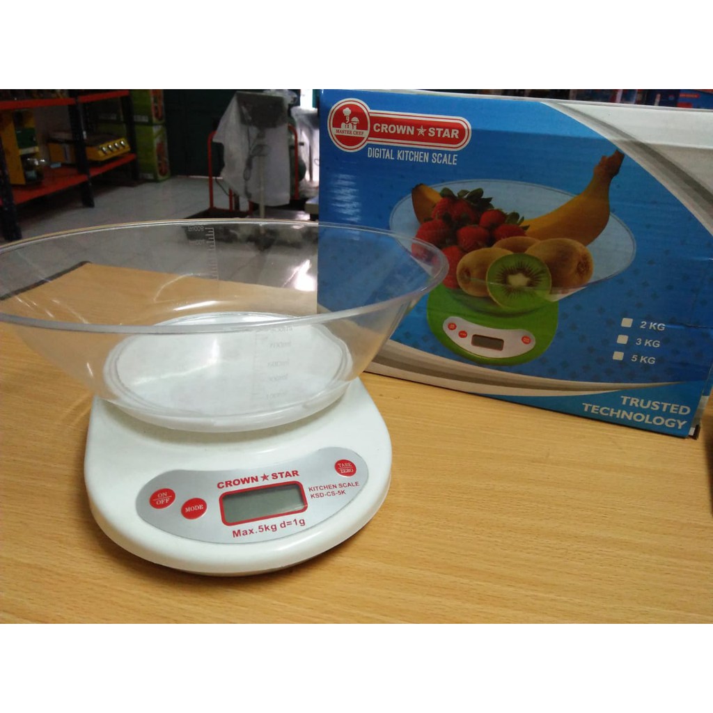 Timbangan kue digital/ timbangan tepung digital 5kg