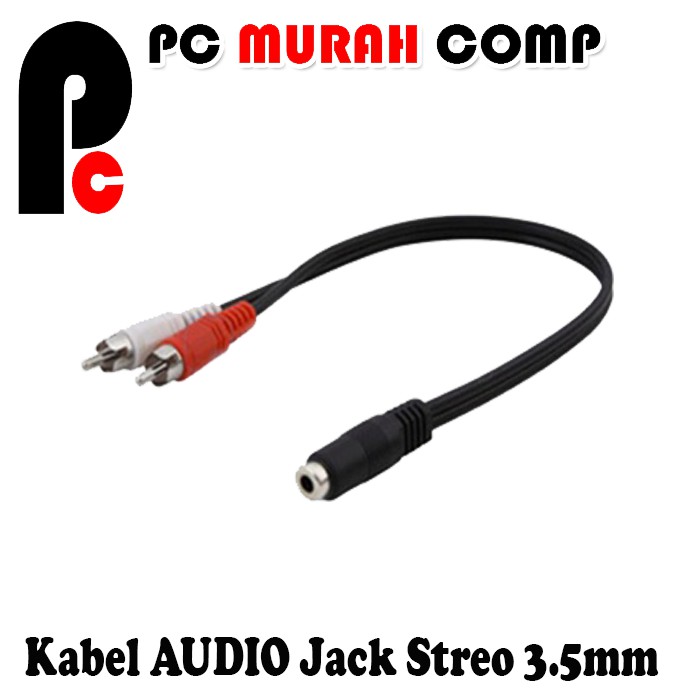 Kabel Adapter Audio Jeck Streo 3.5 to Jack 3.5mm