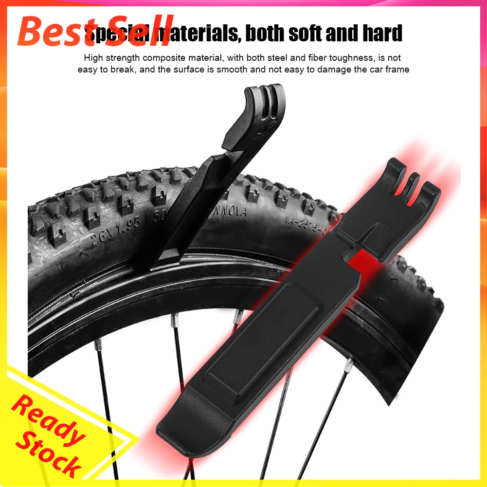 2pcs Universal MTB Road Bicycle Tire Pry Rod Bike Tyre Lever Opener Pliers