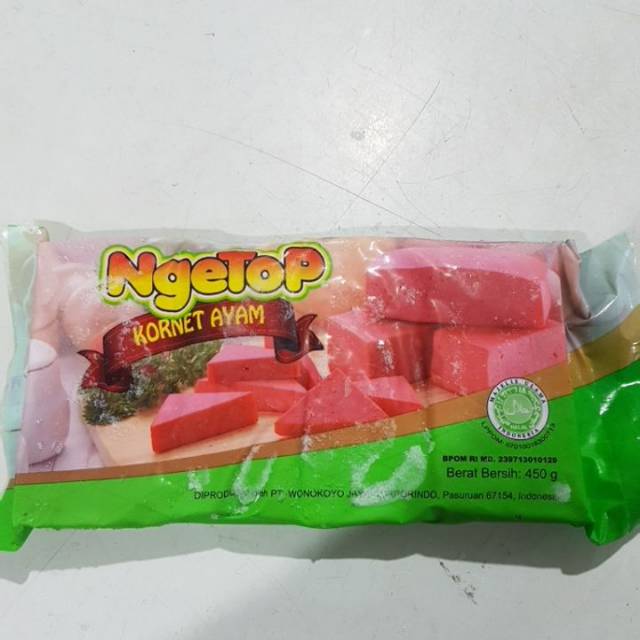 

ngetop kornet. ayam 450gr