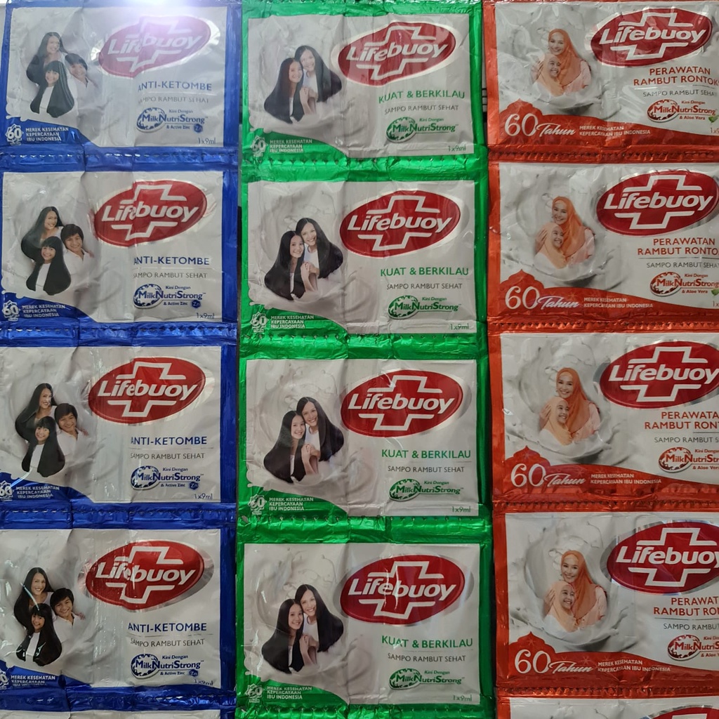 SHAMPOO LIFEBUOY 1RENCENG ISI 12 SACHET