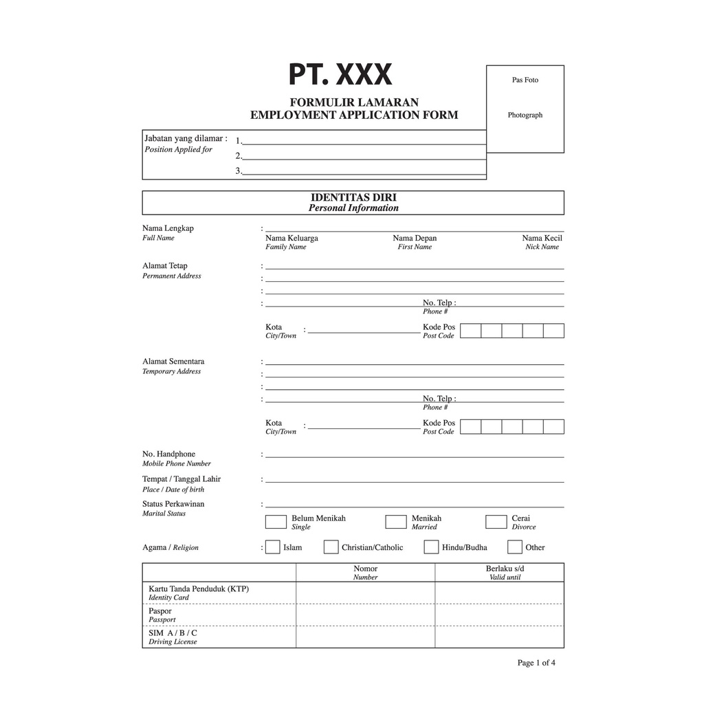 

A4 Folio 2Ply, 1W, CUSTOM NOTA, SURAT JALAN, KWITANSI, FAKTUR, BON