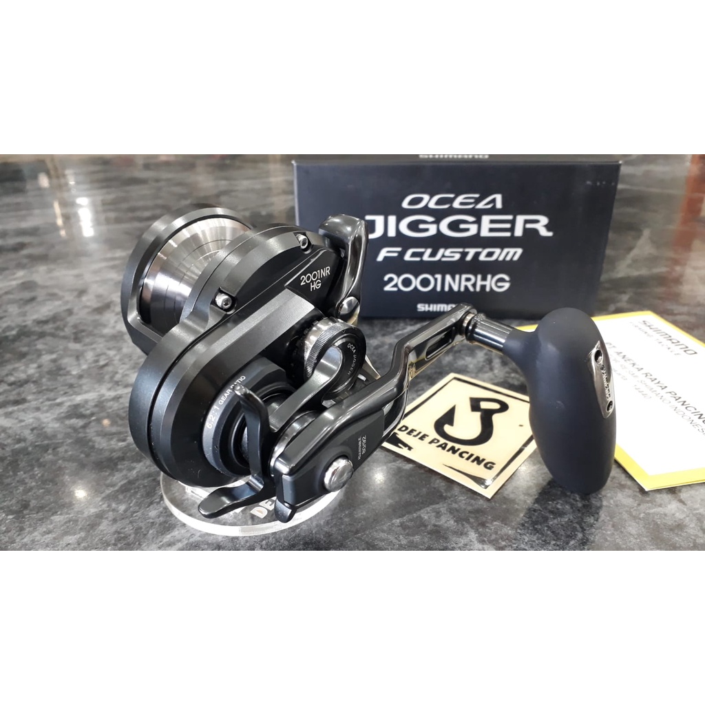 Reel OH shimano Ocea jigger  f Custom 2001  NRHG garansi resmi Shimano 1th