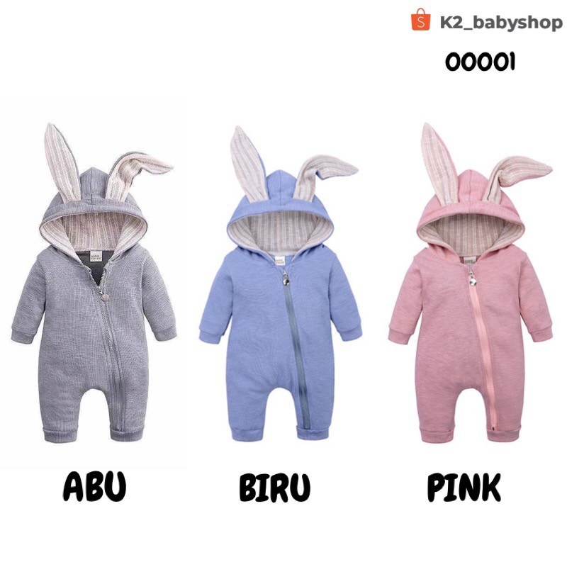 BABY K2 - BABY ONESIE ZIPPERSUIT KODE 00001