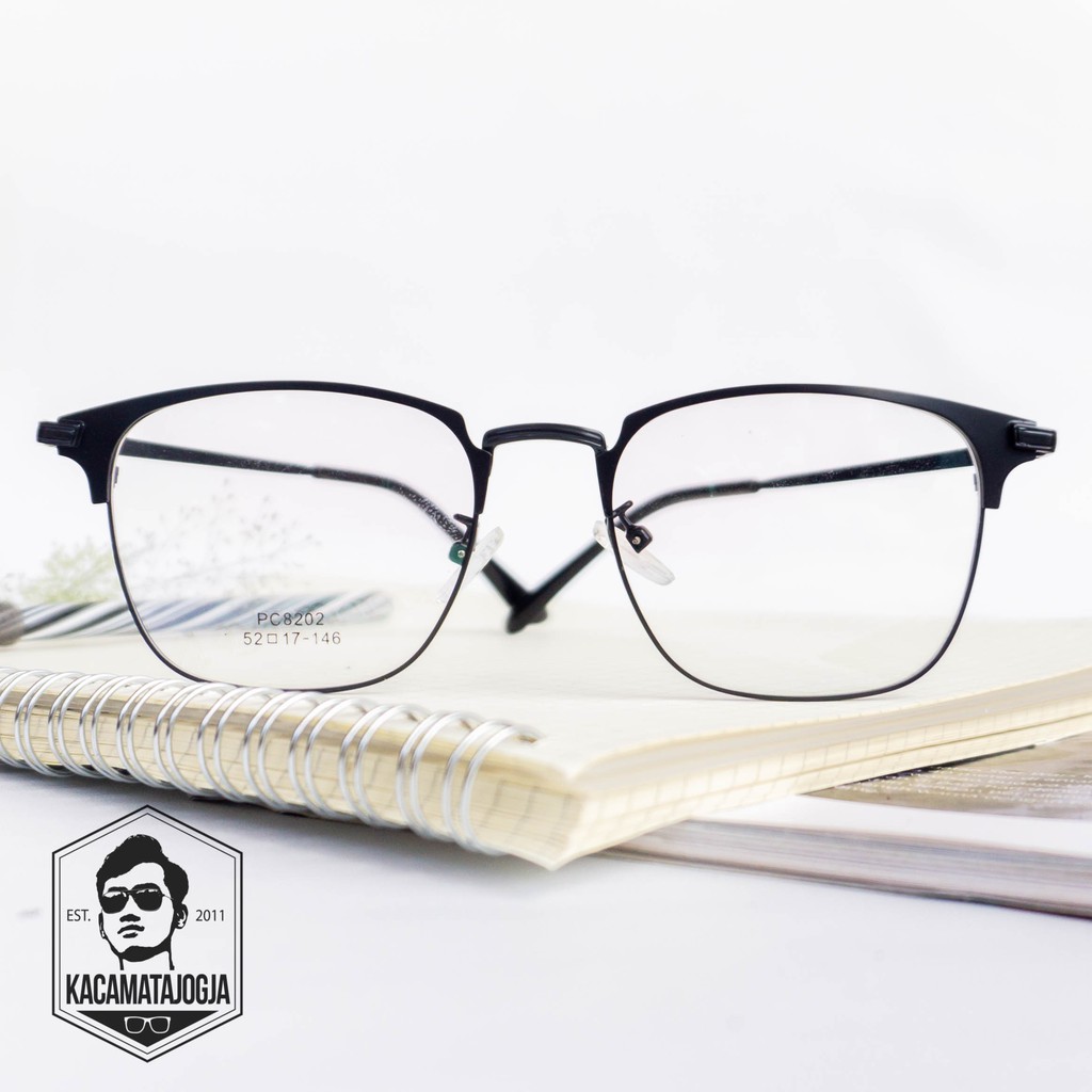 Frame Kacamata Clubmaster Besi - SANJAYA 05