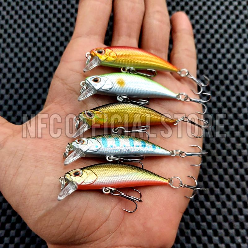 Lure minnow sinking 5 cm 5 gram BEST KILLER ACTION