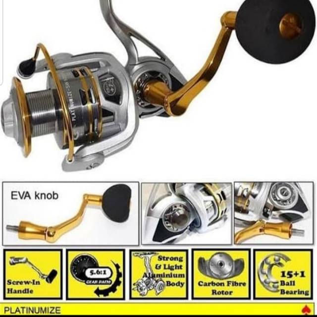 Reel GTECH PLATINUMIZE LIMITED EDITION SW 5000PG