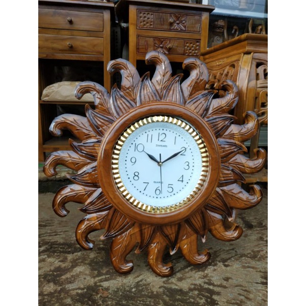 jam dinding ukir jepara