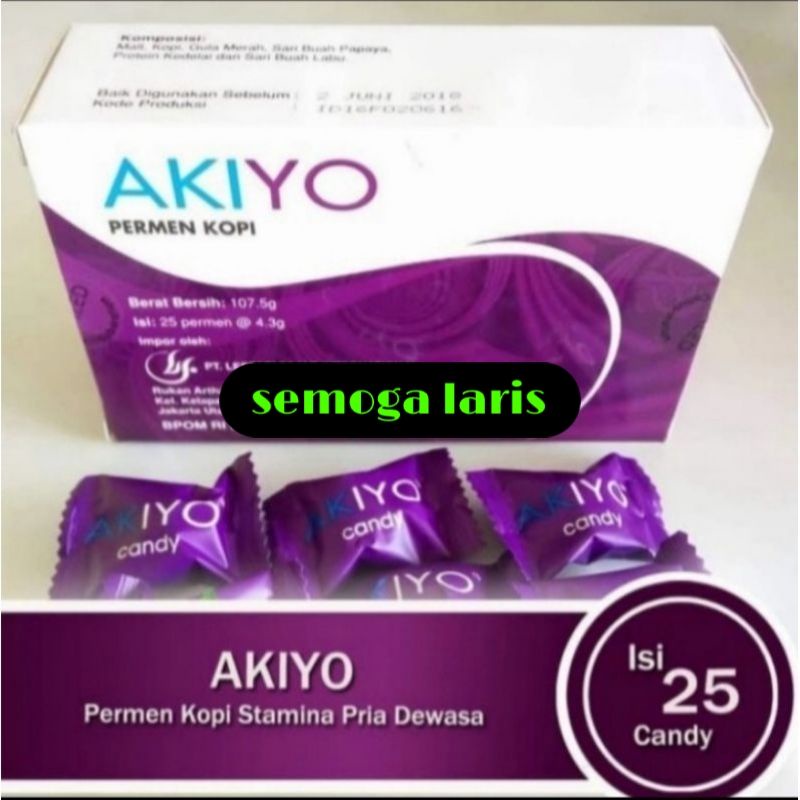 

Permen Candy (pita kawat) Original 25pcs (Akiyo)