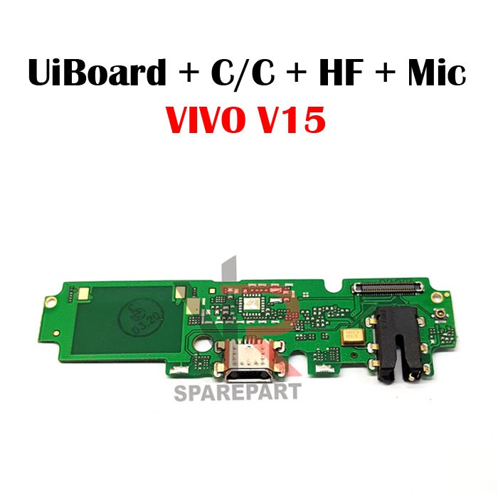 FLEXIBLE PAPAN CAS VIVO V15 / S1 CINA PAPAN KONEKTOR CAS / CHARGER + MIC