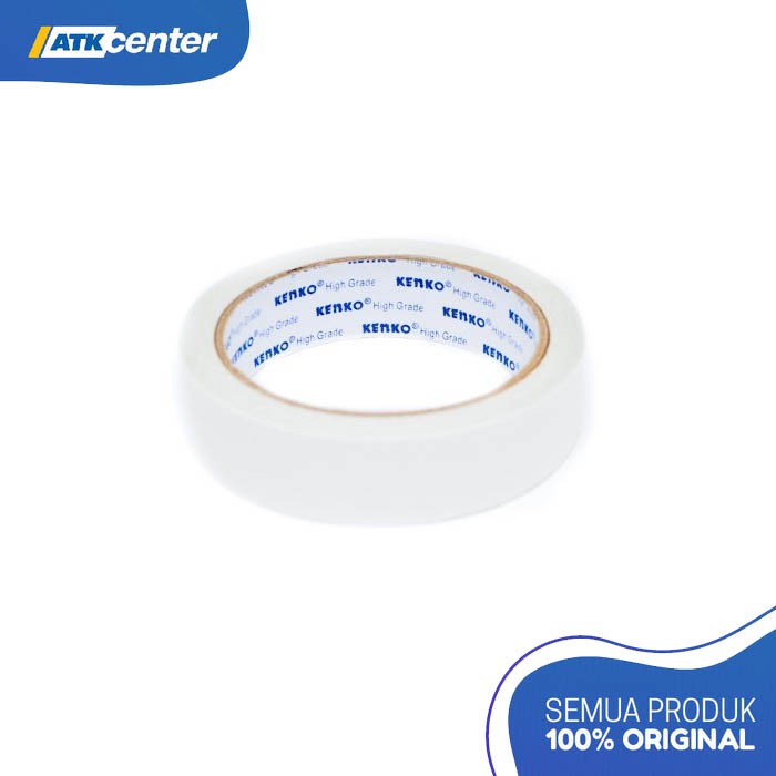 

Double Tape / Isolasi Bolak-Balik Kenko 1"X15Y Core Biru