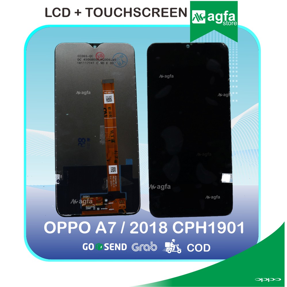 Lcd    Touchscreen Oppo A7 2018 CPH1901 ORIGINAL Fullset | Shopee Indonesia