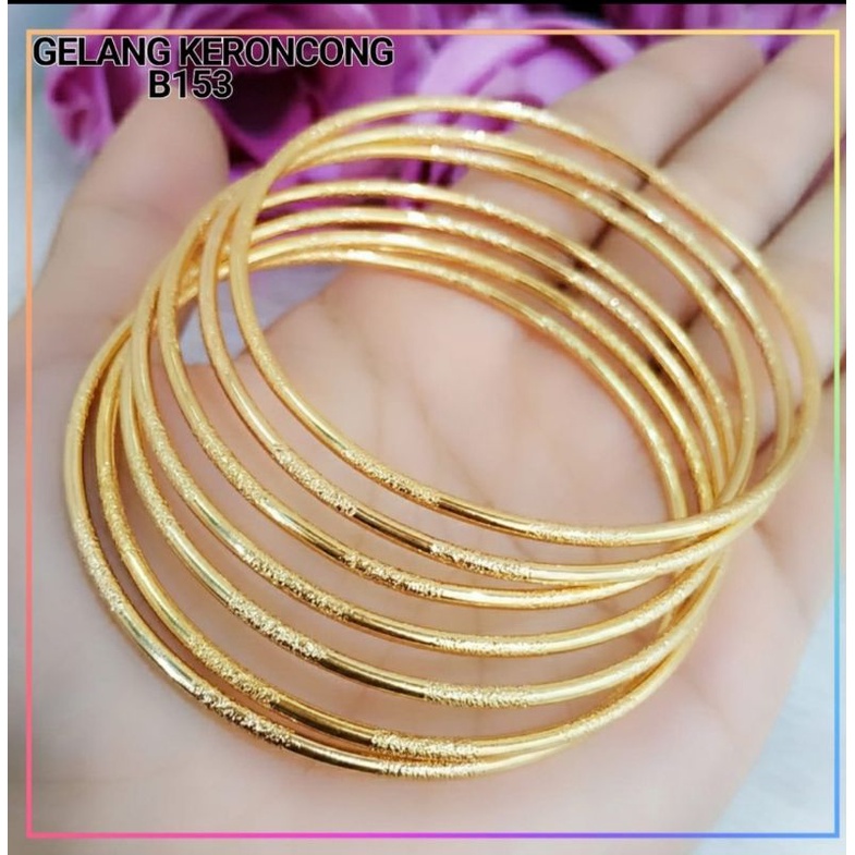 gelang keroncong 7pc mas penang