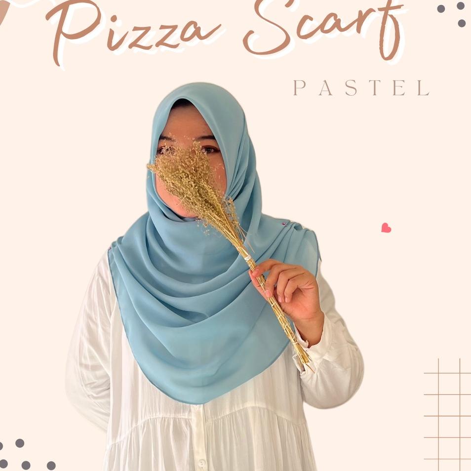 Terbaik.. PIZZA SCARF SHAWL CURVE HIJAB MALAYSIA