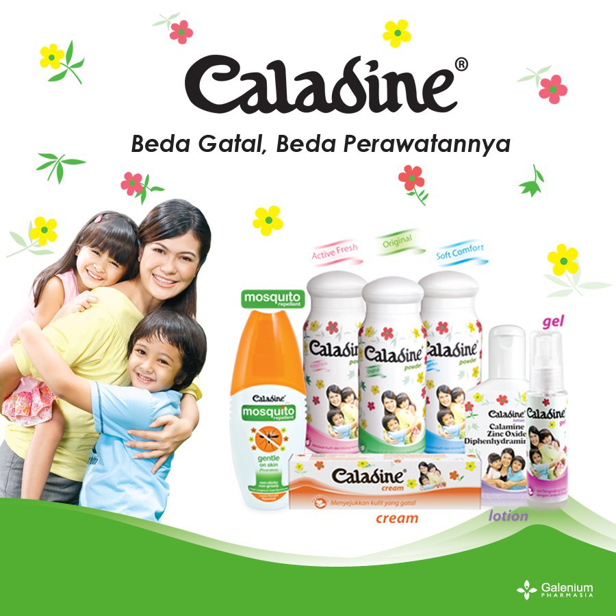 Caladine Lotion 95Ml / Bedak Cair / Bedak Antiseptik / Bedak Gatal &amp; Alergi