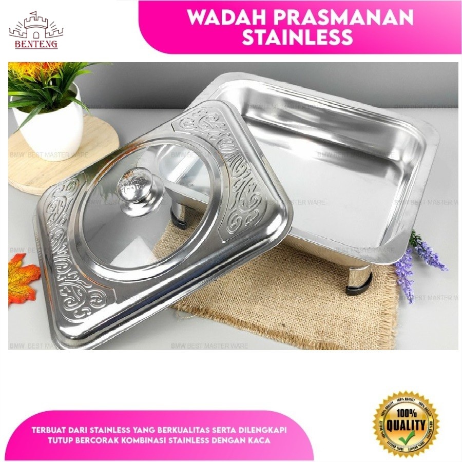 PSM7 - Serving Dish Wadah Makan Prasmanan Fast Food