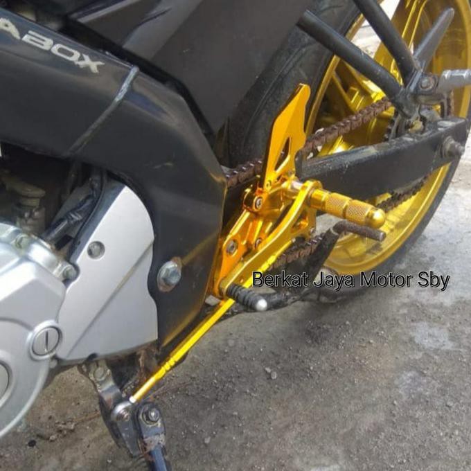 Underbone Footstep Depan Motor Honda Cb150R Cbr 150 Model M Sato Ukir Segera Beli