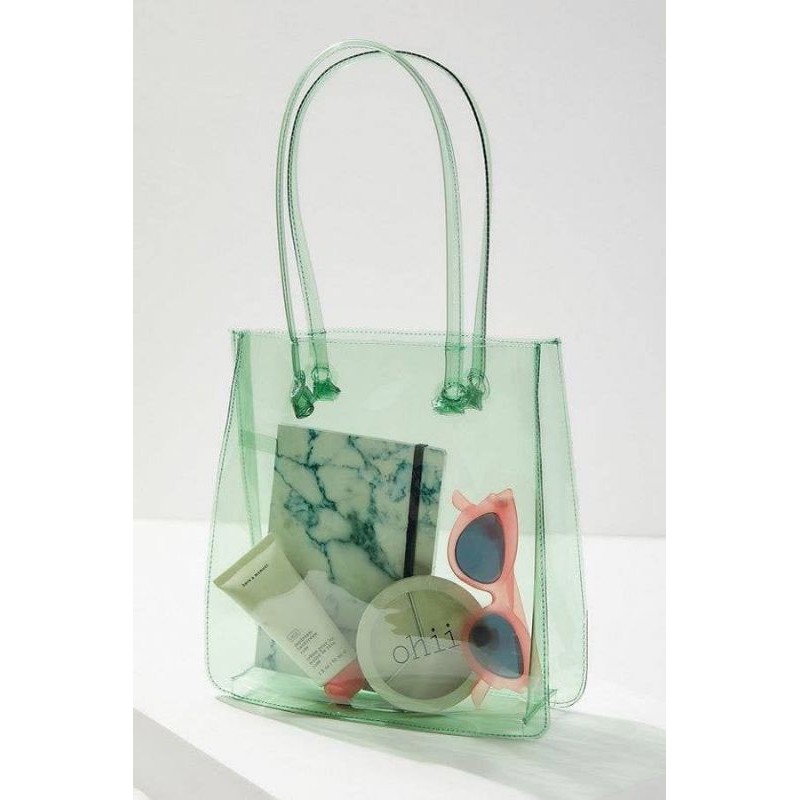 TERMURAH  TOTEBAG TRANSPARAN LUCU KPOP KOREA JEPANG KEKINIAN