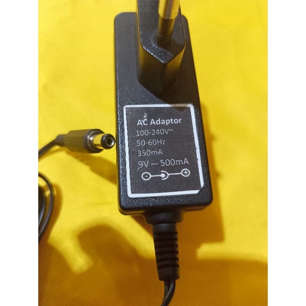 Charger Timbangan / Adaptor Timbangan 9Volt 500Ma minus dalem