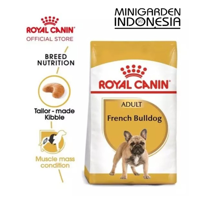 Royal Canin French Bulldog Adult 3 KG Makanan Anjing Dewasa Dry 3kg dogfood nutrisi anjing