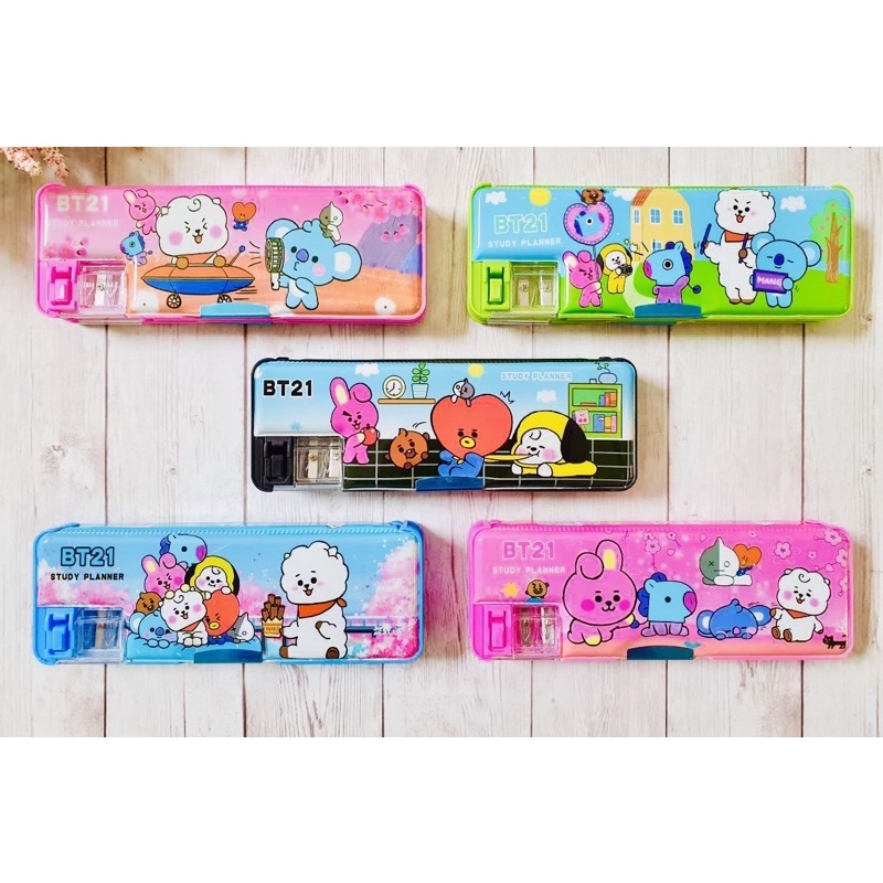 Tempat Pensil Magnet Cover Timbul 2 Sisi Fancy Good Quality Lucu-3