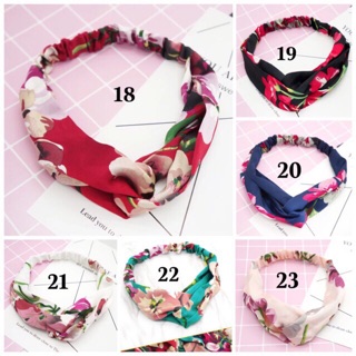 [21-40] Headband Kain Bando Karet Bandana Korea Styl   e