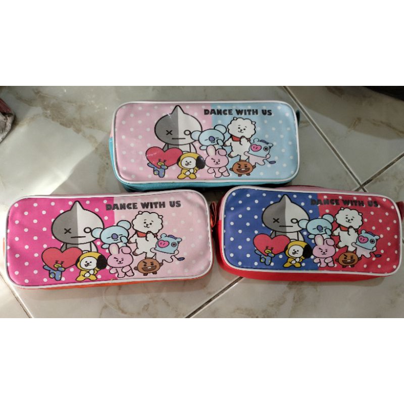 PENCIL CASE / TEMPAT PENSIL ( MOTIF CEWEK )