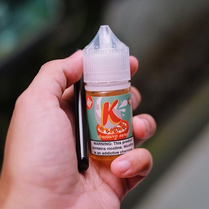 Jual K Strawberry Cereal Salt Nic 30ml 35mg Liquid USA EJM Indonesia