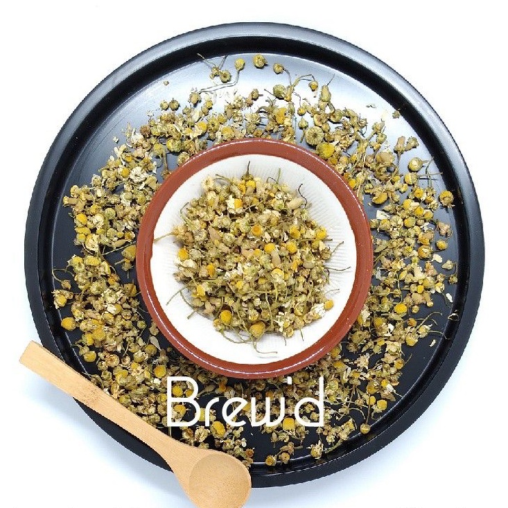 

CHAMOMILE tea | Teh Bunga camomile Kering | Natural Artisan Dried Flower Tea | Fight INSOMNIA | 50g | Brewd