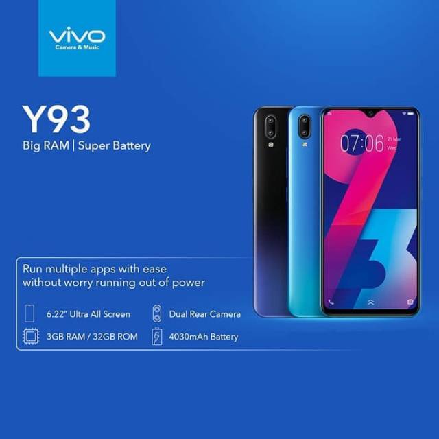 Vivo y93 ram 3/32