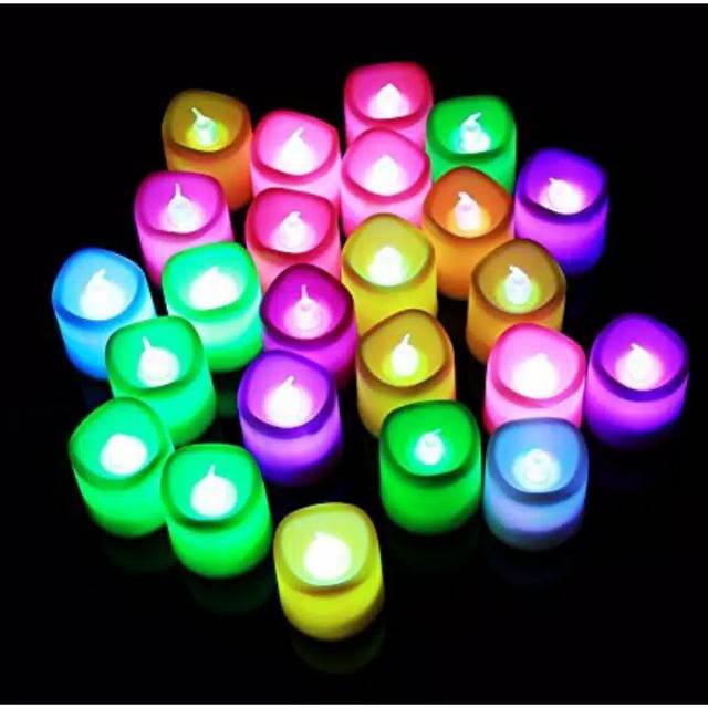 (NCS) Lilin Elektrik LED Candle Lampu Hias Electric Mini Hias Murah Pesta Natal