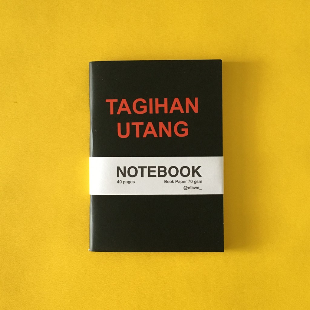 

Notebook - Tagihan Utang