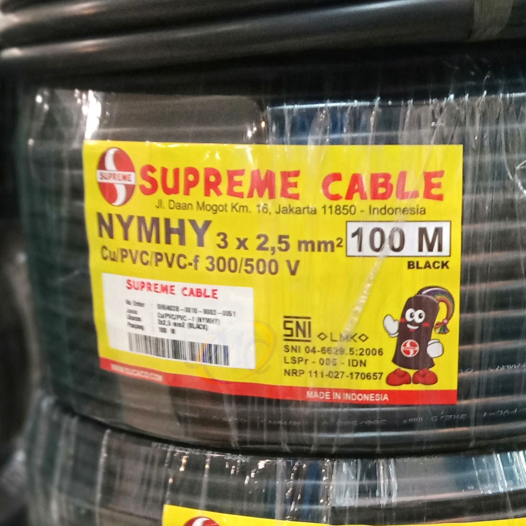 KABEL SUPREME NYMHY 3X2.5 50METER