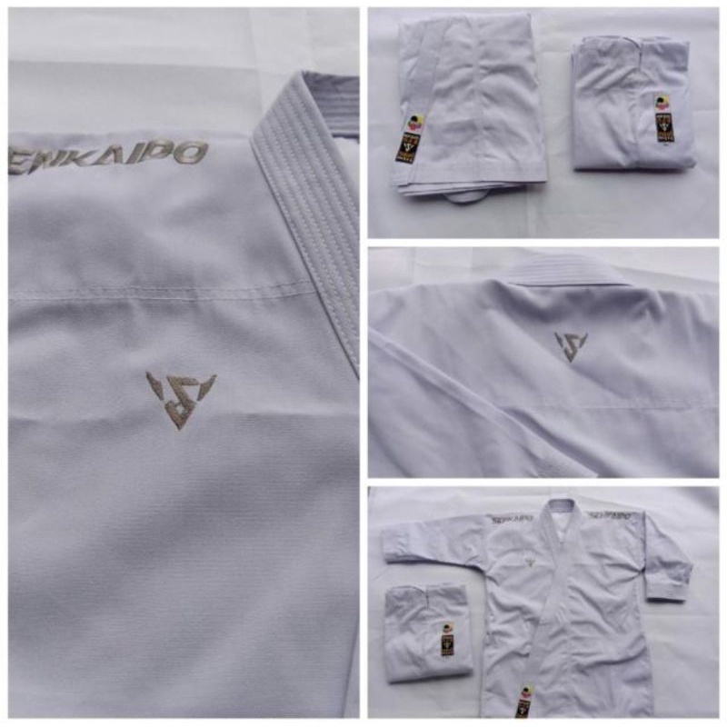 baju karate kata senkaido black elite original