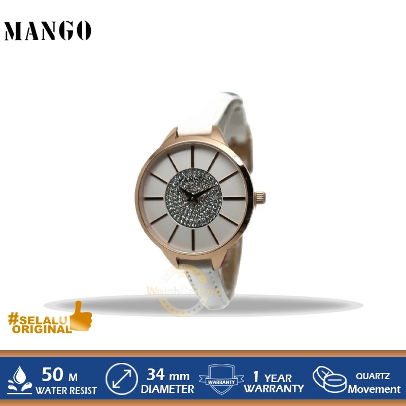 Jam Tangan Ladies MANGO MA6704L-80 Original Murah