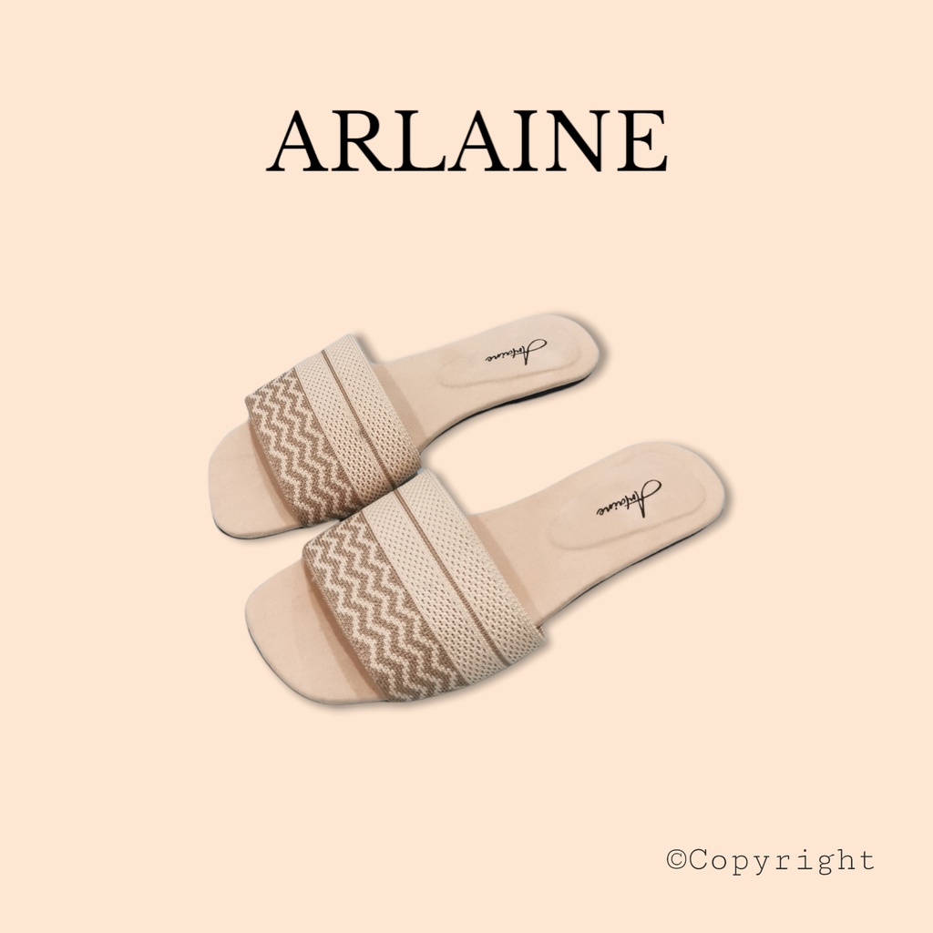 Arlaine Keiko Sandal Flat Wanita