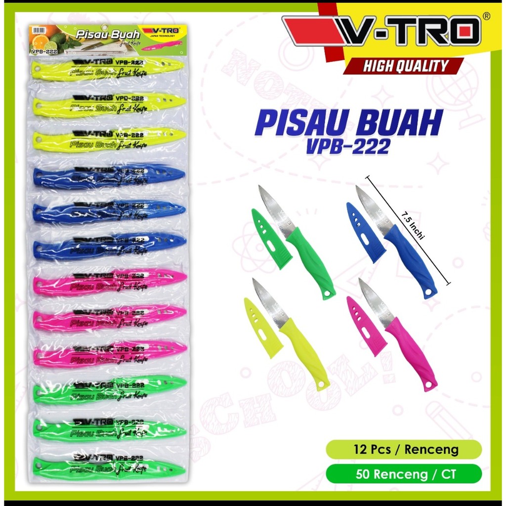 

pisau buah vpb 222 vtro satuan