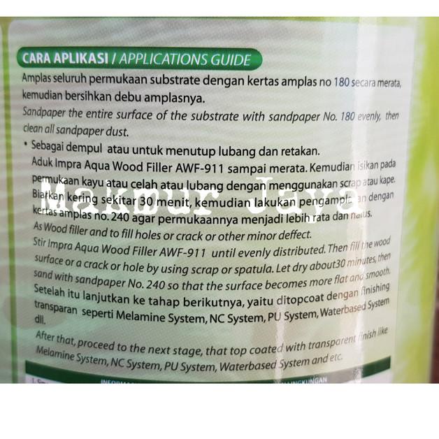 ❀ Propan Impra Aqua Wood Filler Sungkai AWF-911 ♥