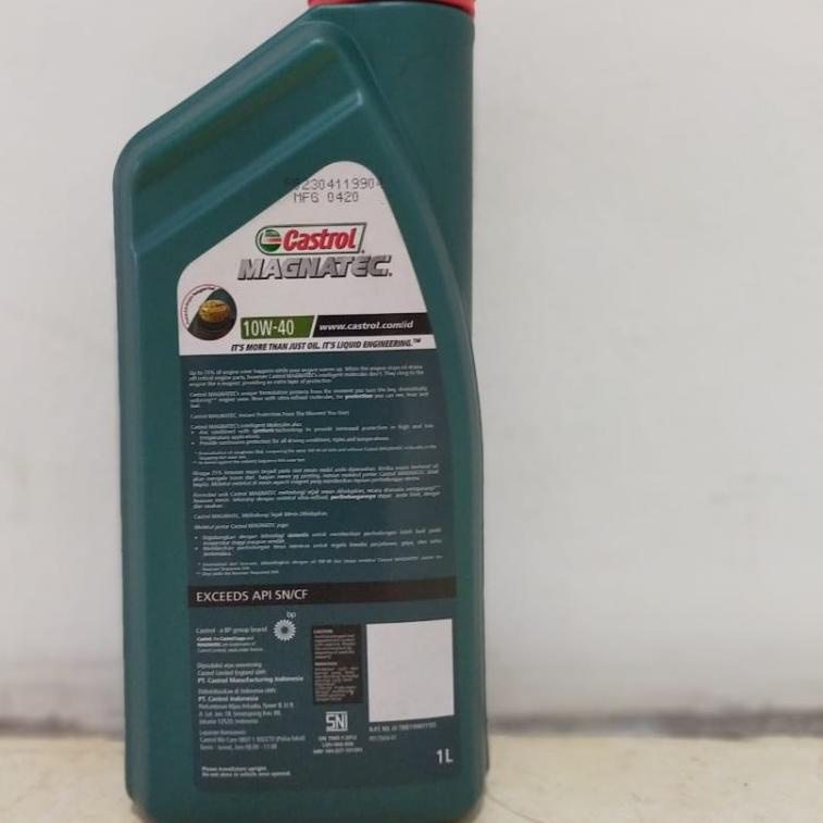 ➶ Oli Castrol Magnatec 10w-40 1 Liter ✮