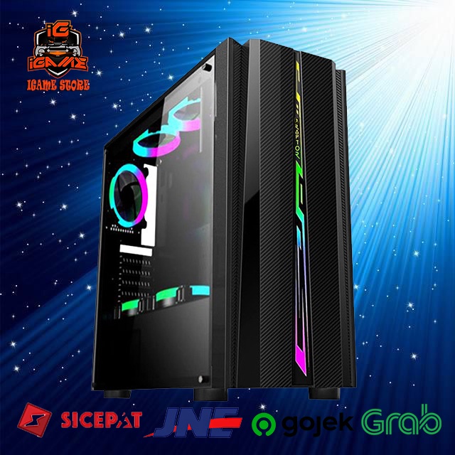 NEW PC GAMING AMD Ryzen 3 PRO 4350G/DDR4 16GB/SSD/HDD Siap Gaming