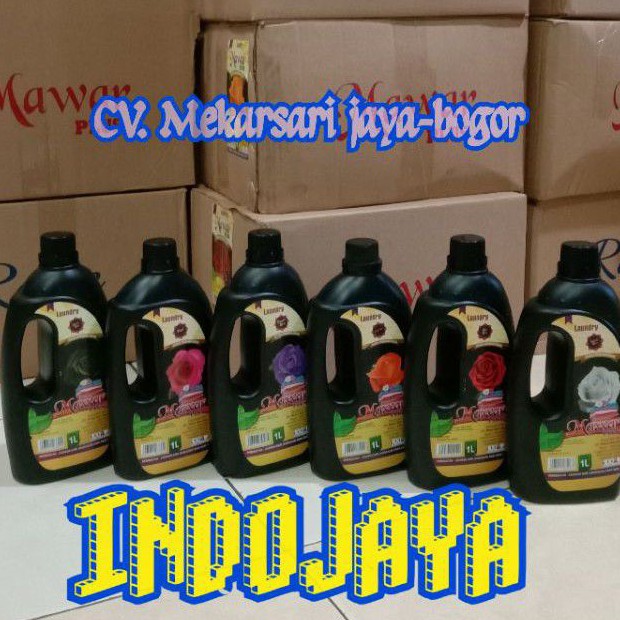 HARGA PROMO MAWAR PLUS PEWANGI LAUNDRY botol Ocean ukuran 1 liter/Pewangi setrika (bisa COD)