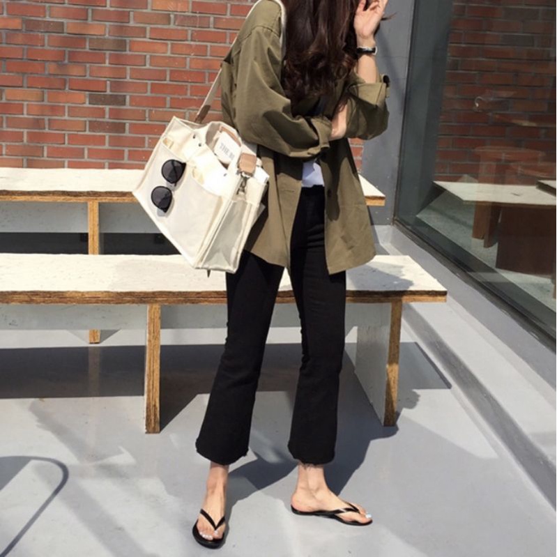 Tas Fashion Wanita Kanvas TW213 Women Casual Canvas Handbag Slingbag