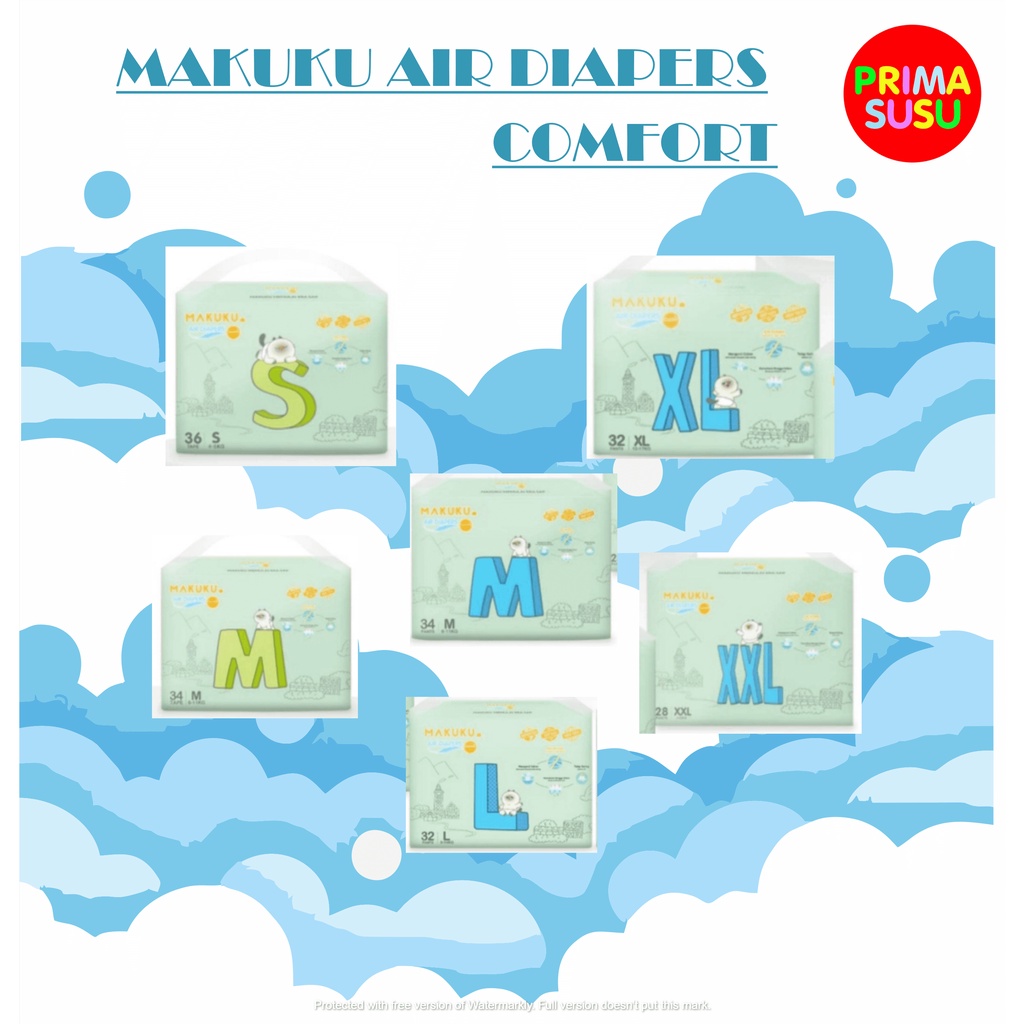 Makuku Air Diapers COMFORT